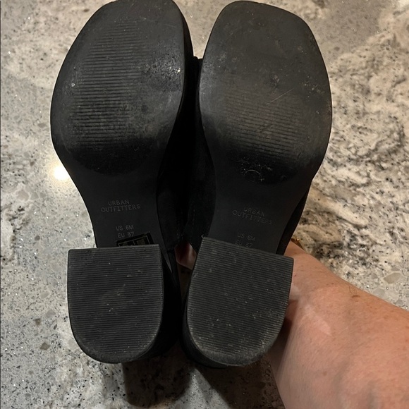 Urban Outfitters Black Platform Mules - Picture 6 of 7
